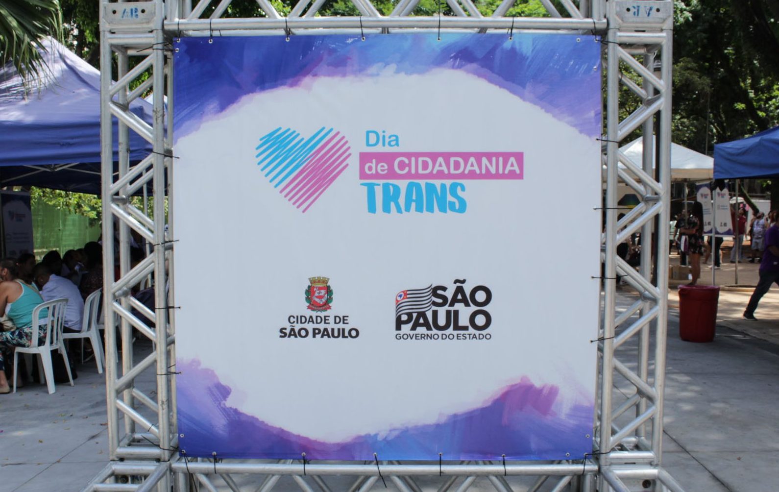 Prefeitura promove ação no Dia de Visibilidade Trans (Crédito: Divulgação Prefeitura)